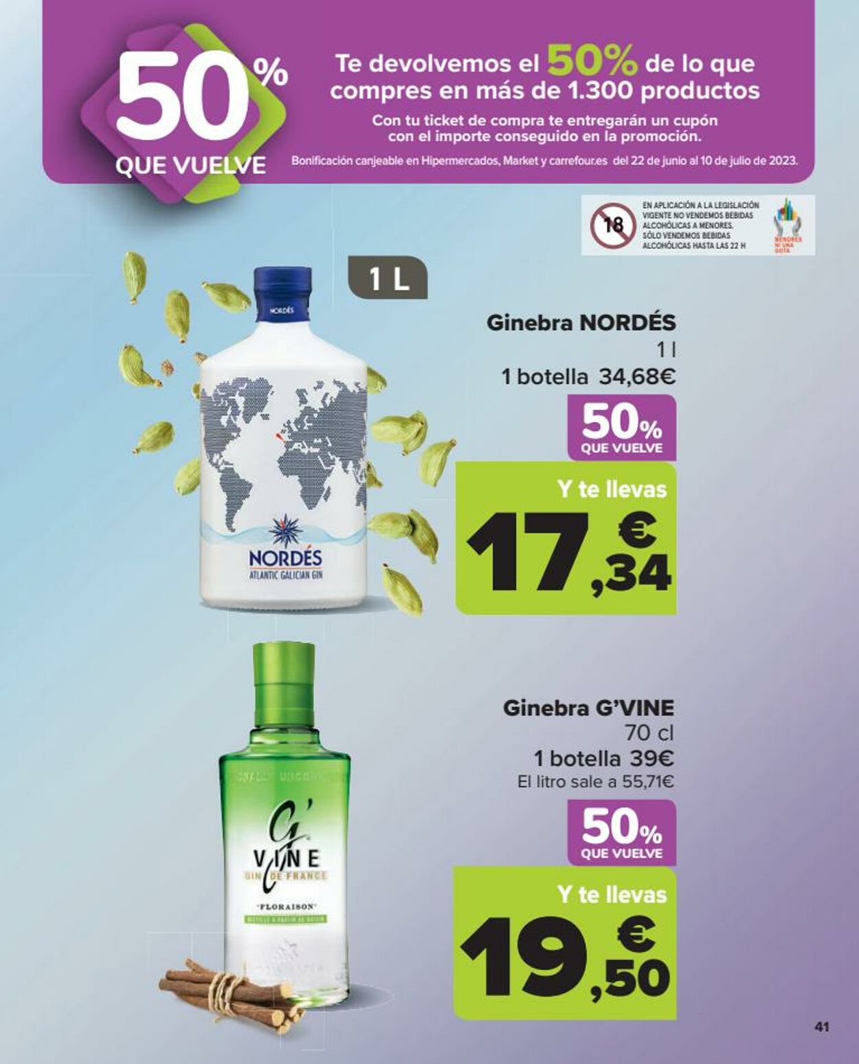 Folleto Carrefour 09.06.2023 - 21.06.2023