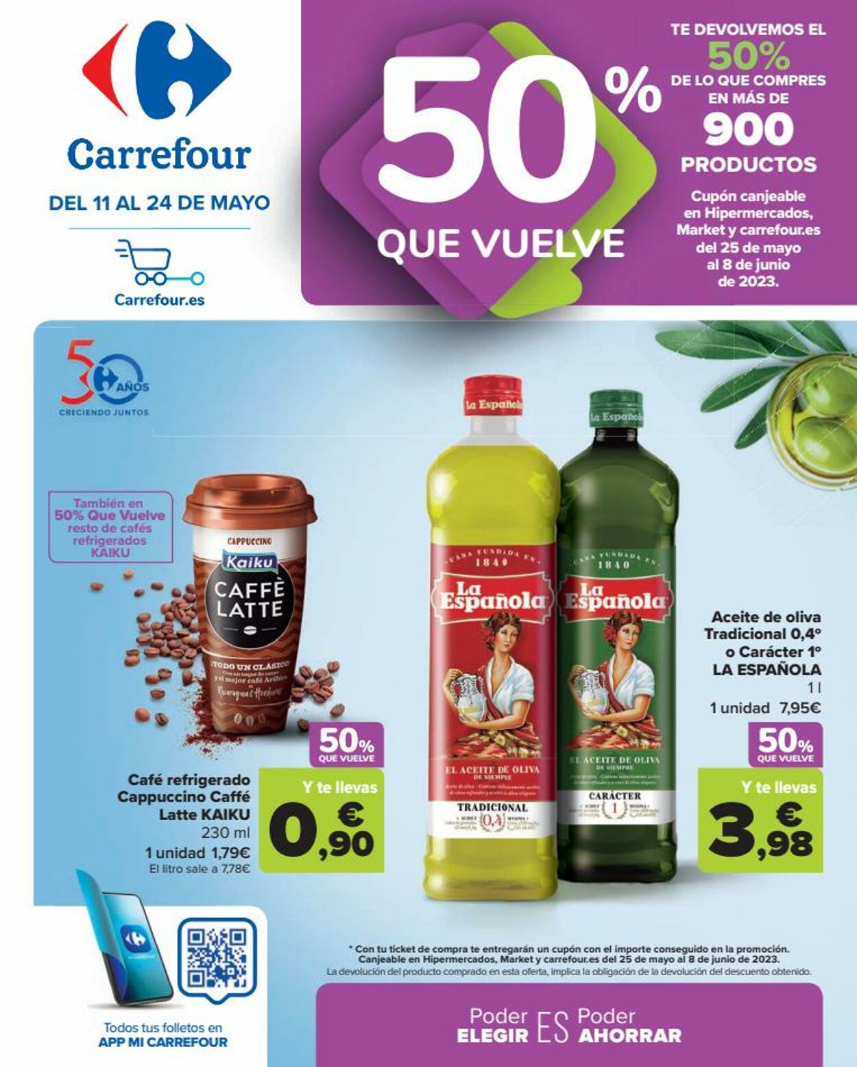 Folleto Carrefour 11.05.2023 - 24.05.2023