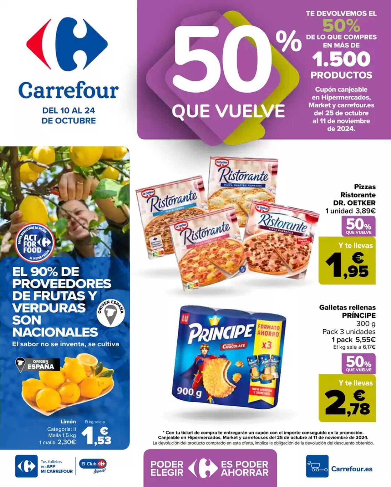 Folleto Carrefour 10.10.2024 - 24.10.2024