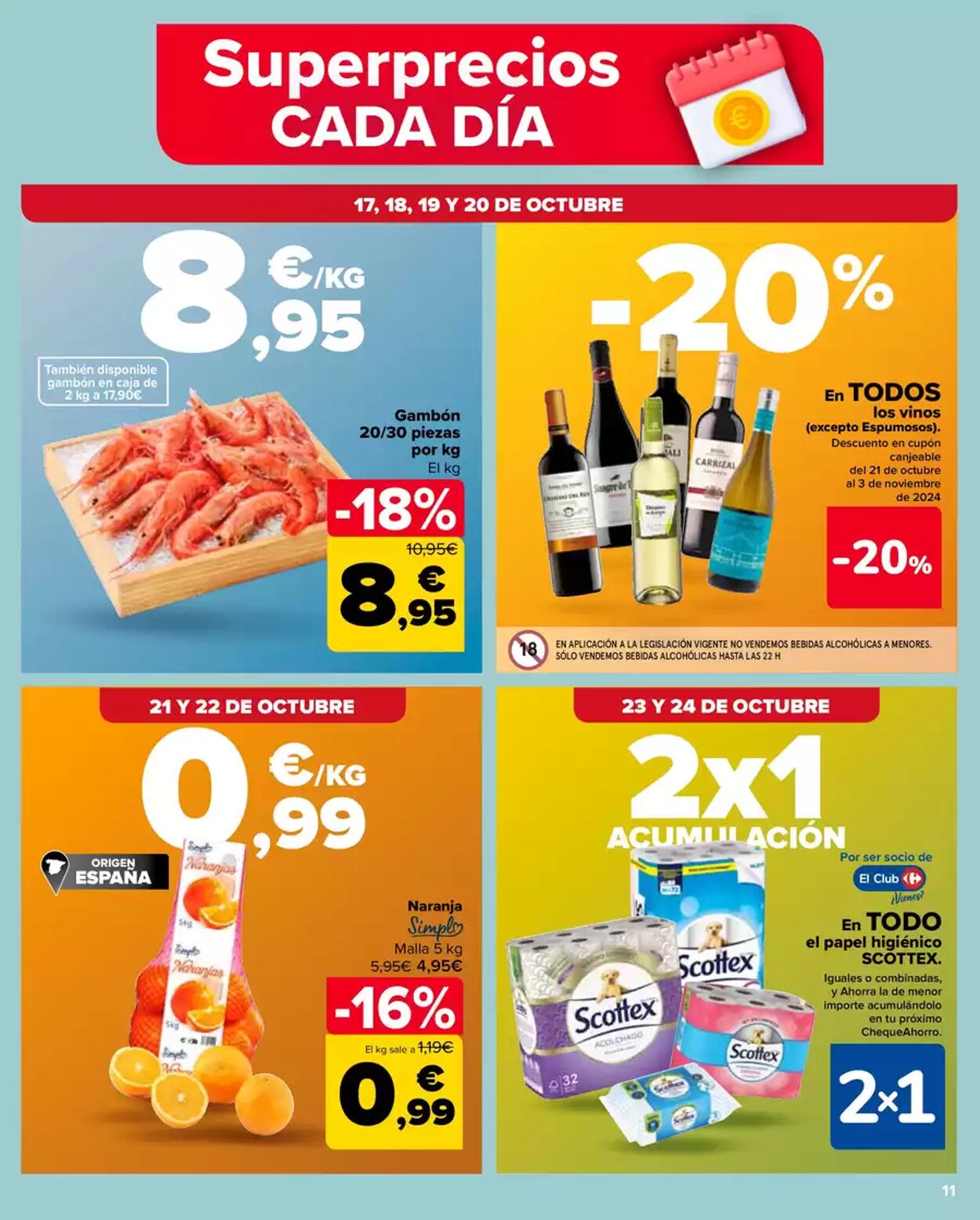 Folleto Carrefour 10.10.2024 - 24.10.2024