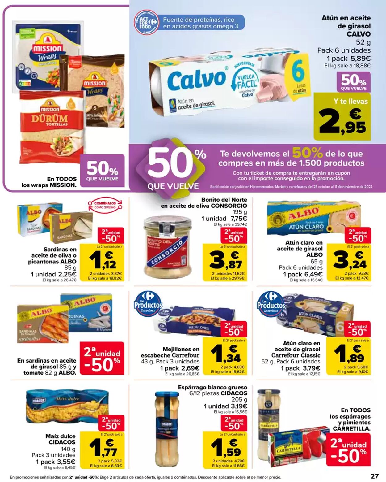 Folleto Carrefour 10.10.2024 - 24.10.2024