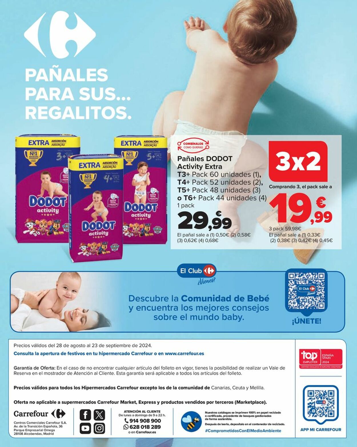 Folleto Carrefour 28.08.2024 - 23.09.2024