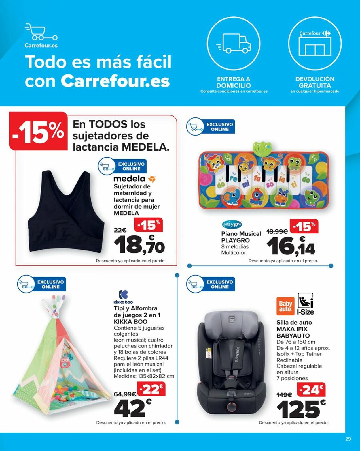 Folleto Carrefour 28.08.2024 - 23.09.2024