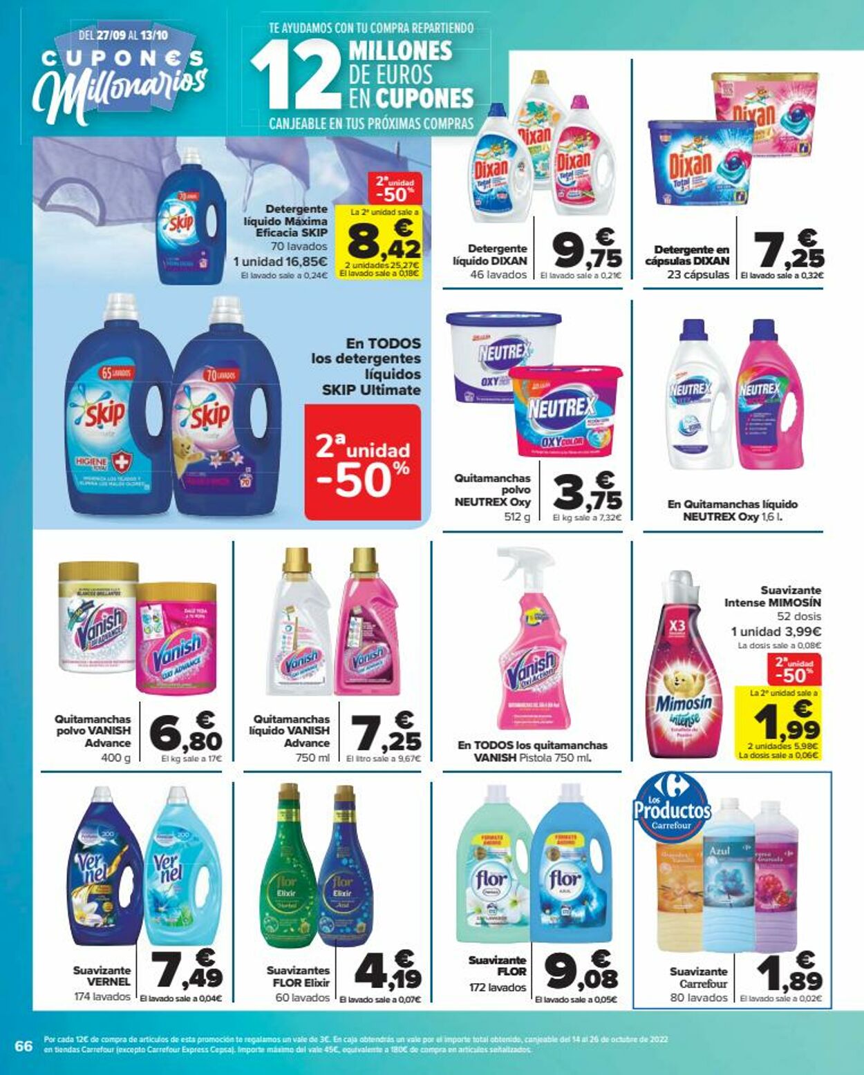 Folleto Carrefour 27.09.2022 - 13.10.2022