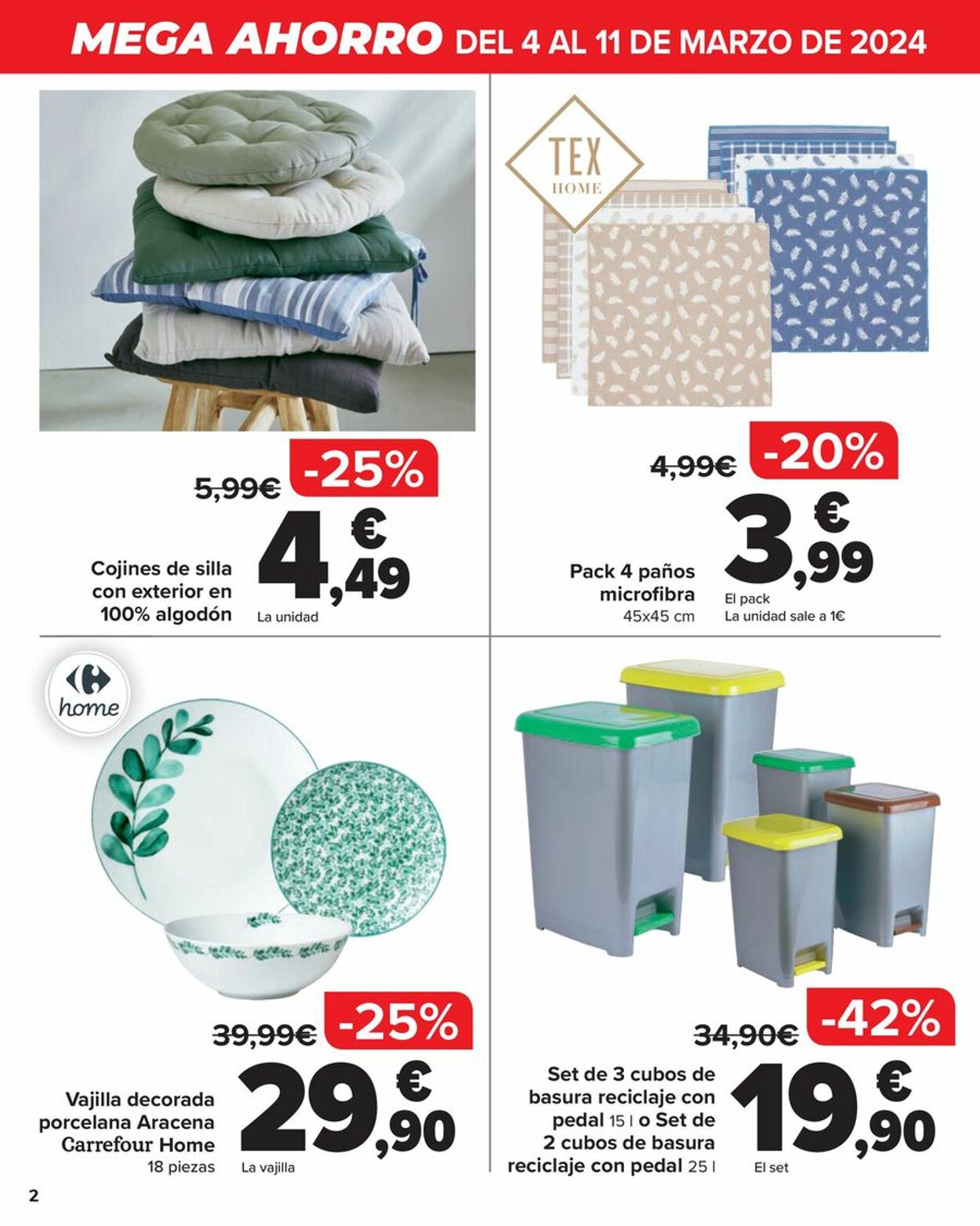 Folleto Carrefour 04.03.2024 - 11.03.2024