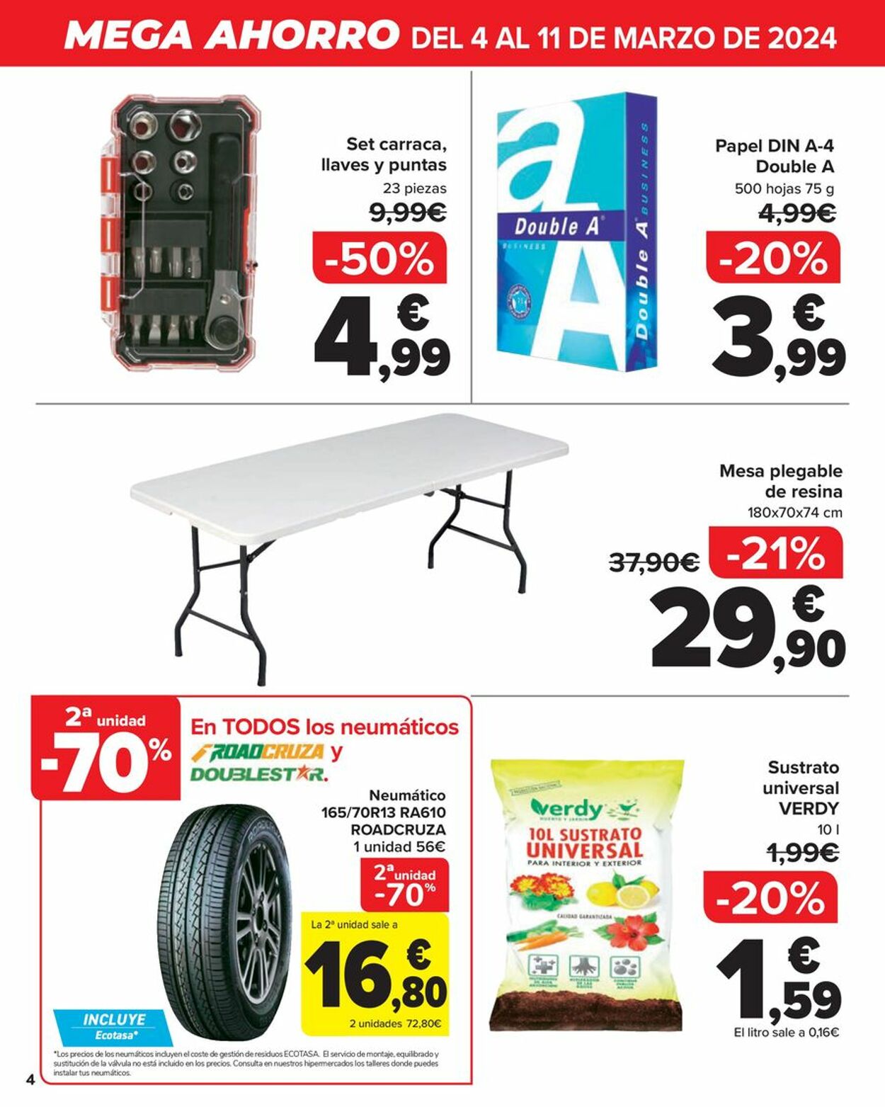 Folleto Carrefour 04.03.2024 - 11.03.2024