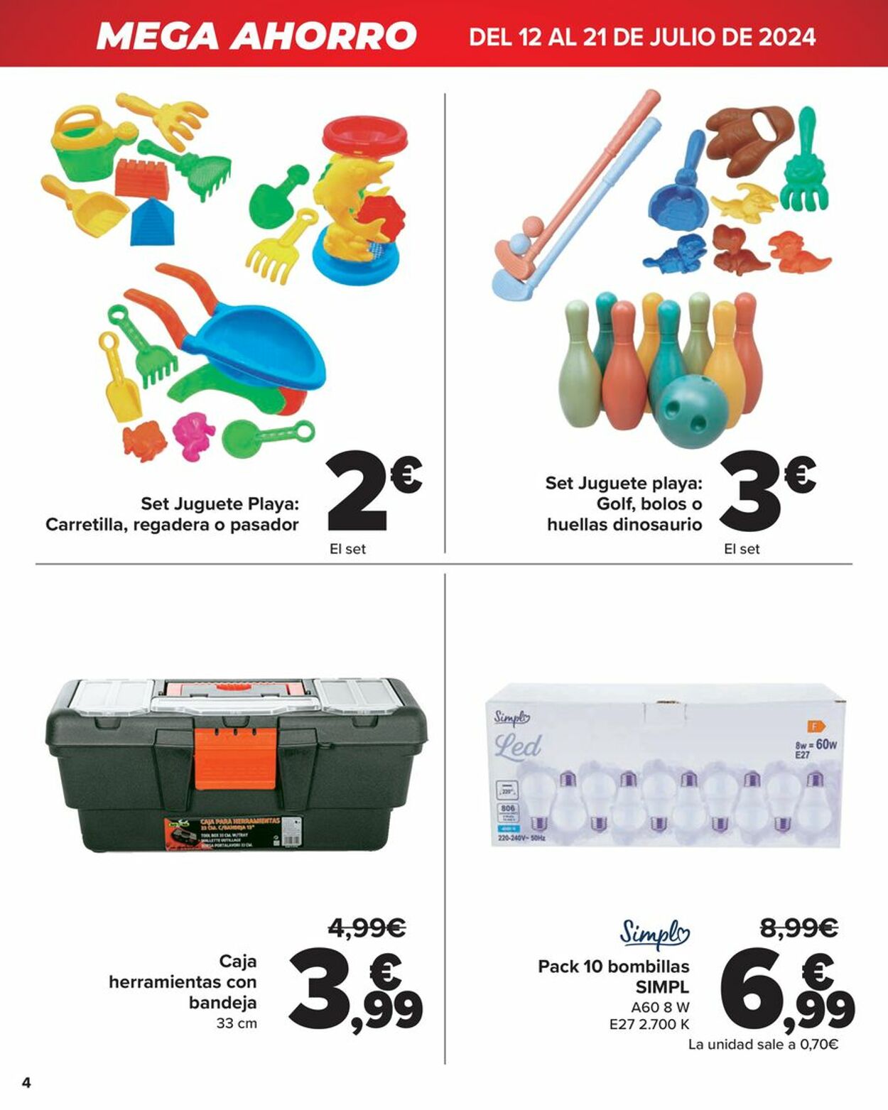 Folleto Carrefour 12.07.2024 - 21.07.2024