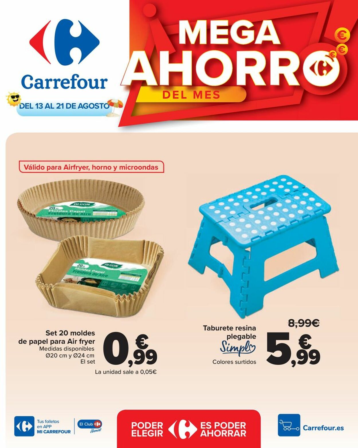 Folleto Carrefour 13.08.2024 - 21.08.2024