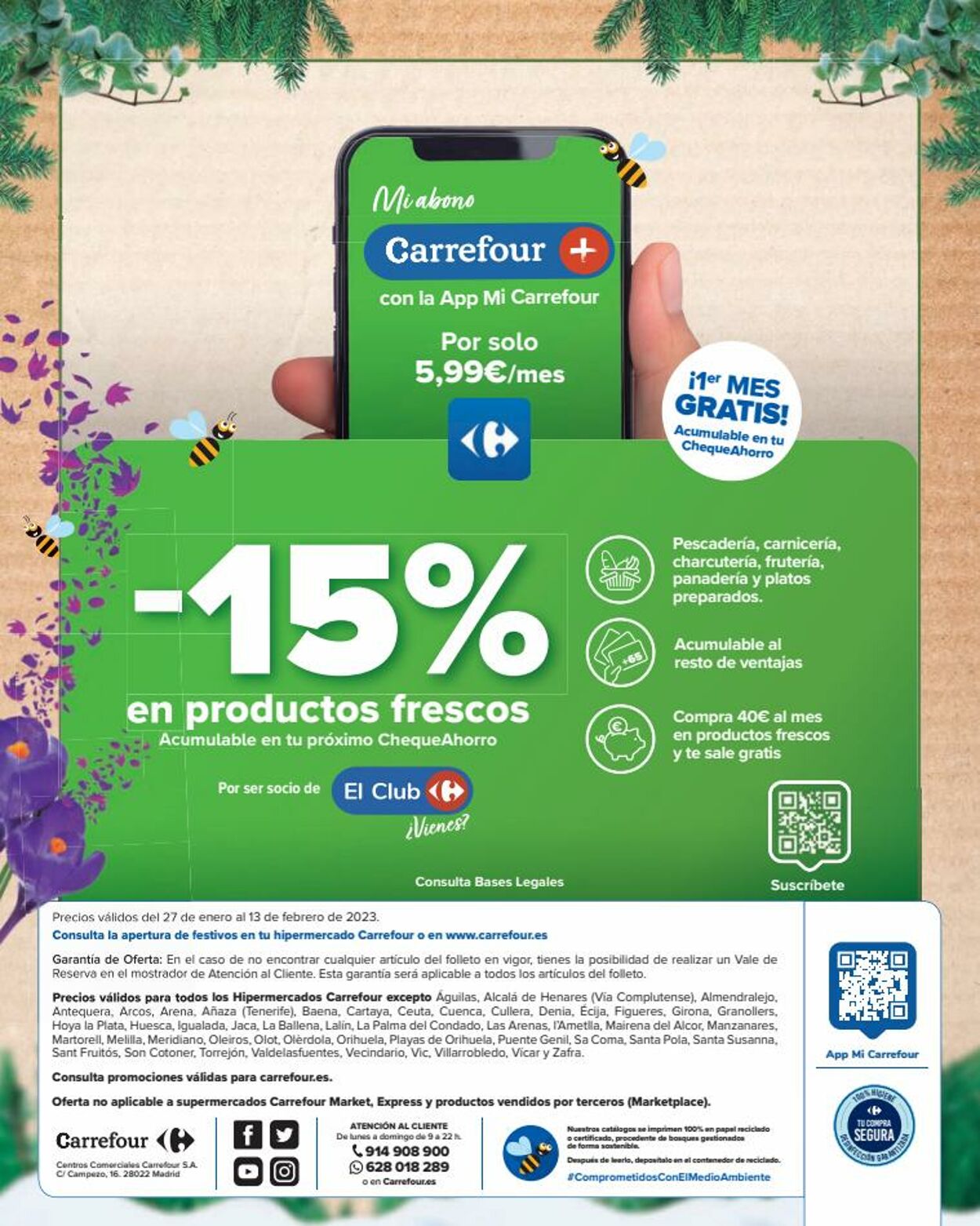 Folleto Carrefour 27.01.2023 - 13.02.2023