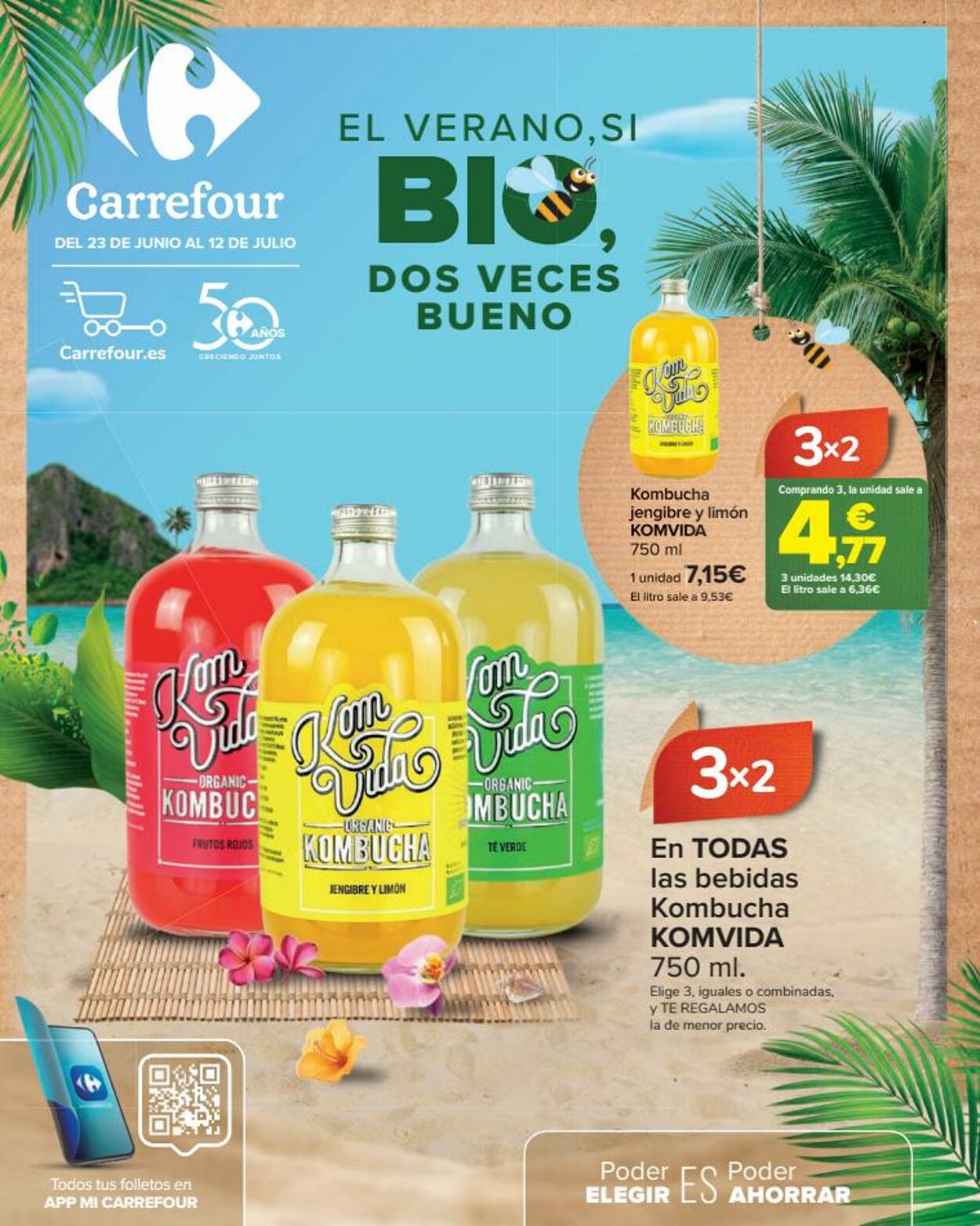 Folleto Carrefour 23.06.2023 - 12.07.2023