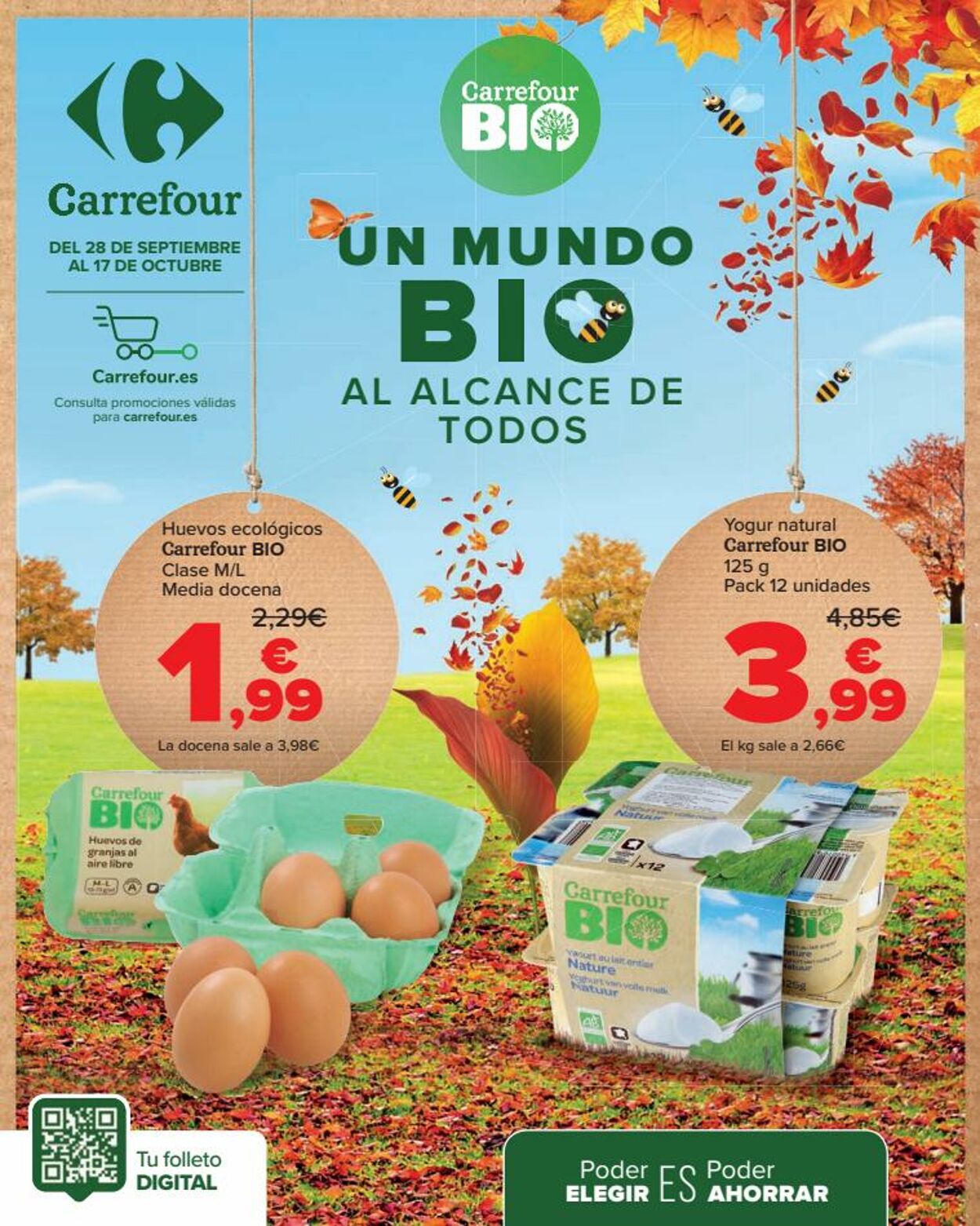 Folleto Carrefour 28.09.2022 - 17.10.2022