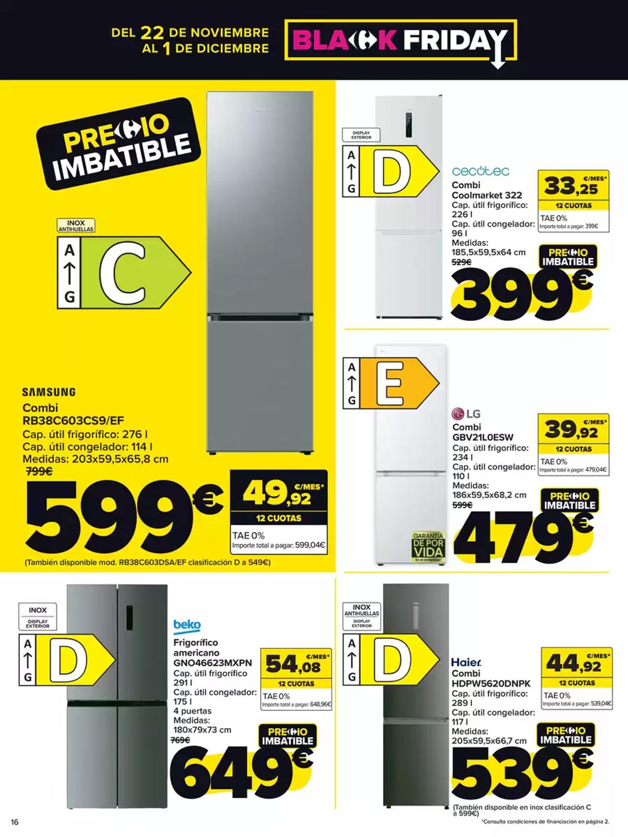 Folleto Carrefour 21.11.2024 - 01.12.2024