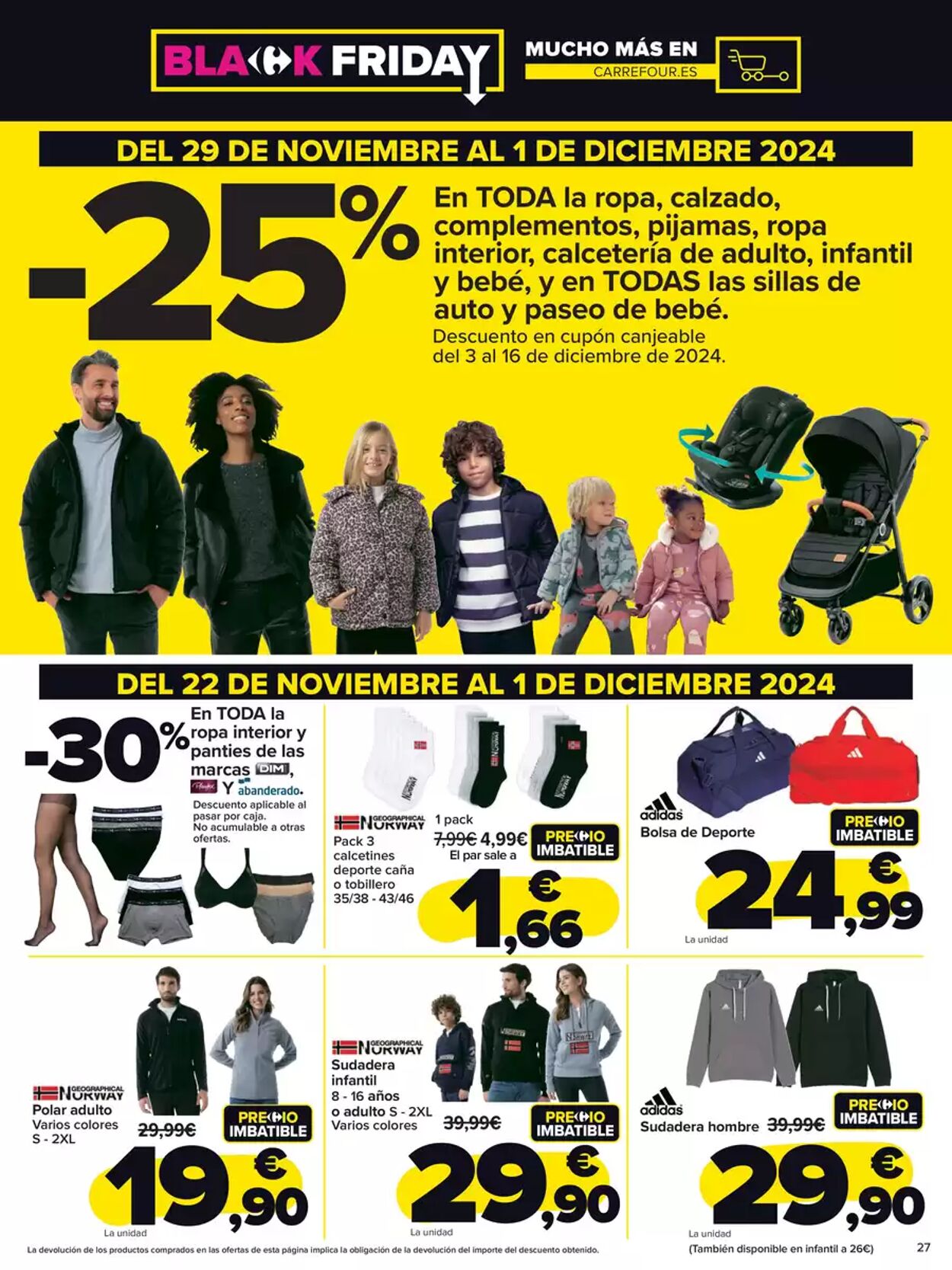 Folleto Carrefour 21.11.2024 - 01.12.2024