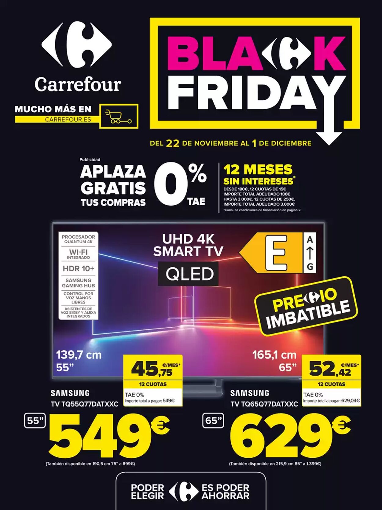 Folleto Carrefour - Black Friday 21 nov., 2024 - 1 dic., 2024