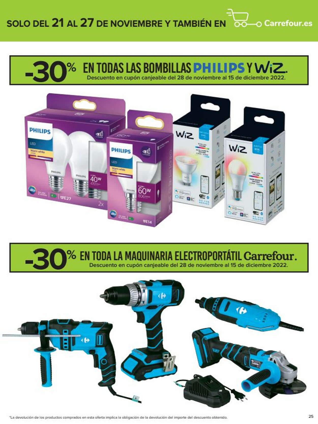 Folleto Carrefour 21.11.2022 - 27.11.2022