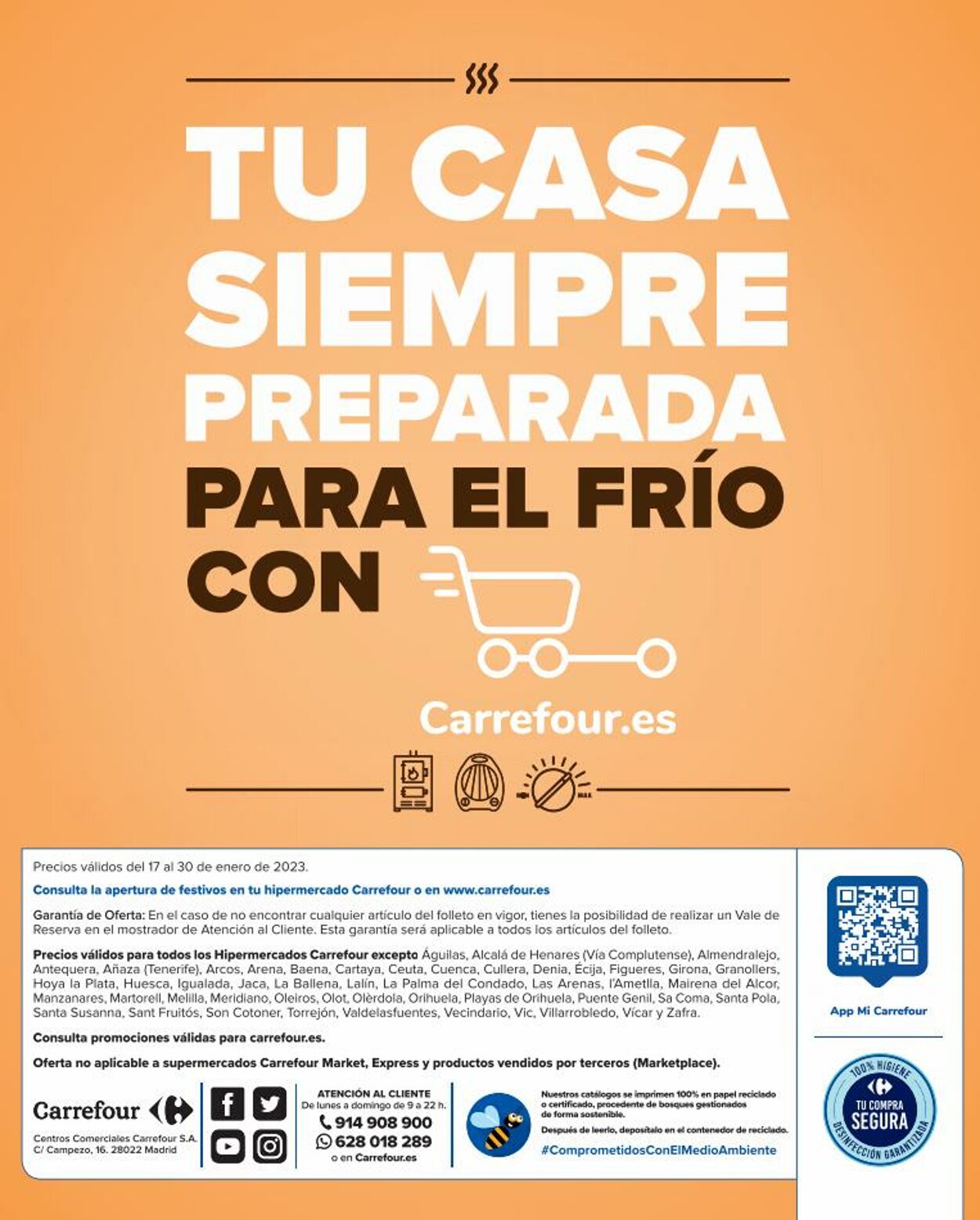 Folleto Carrefour 17.01.2023 - 30.01.2023