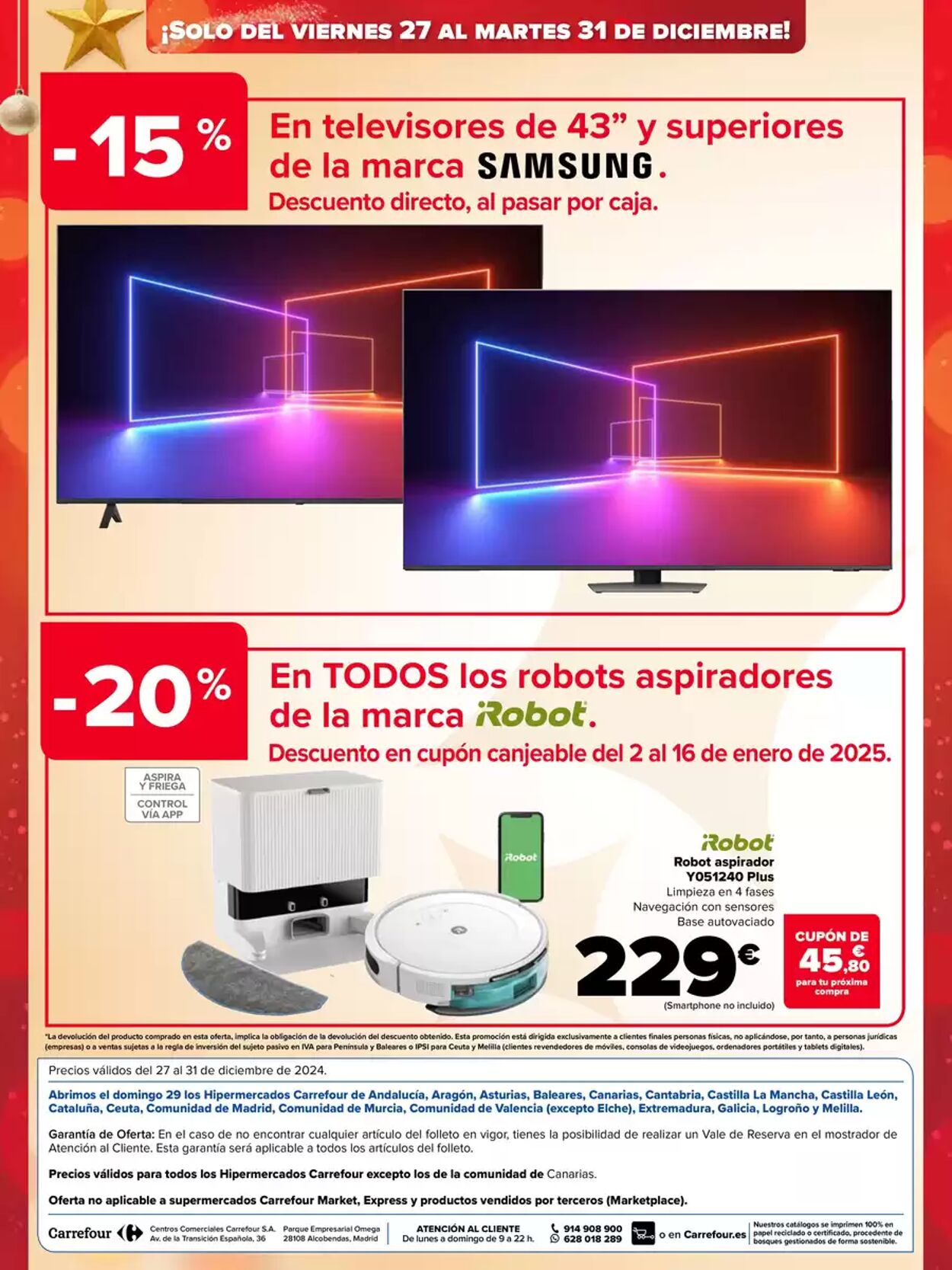 Folleto Carrefour 27.12.2024 - 31.12.2024