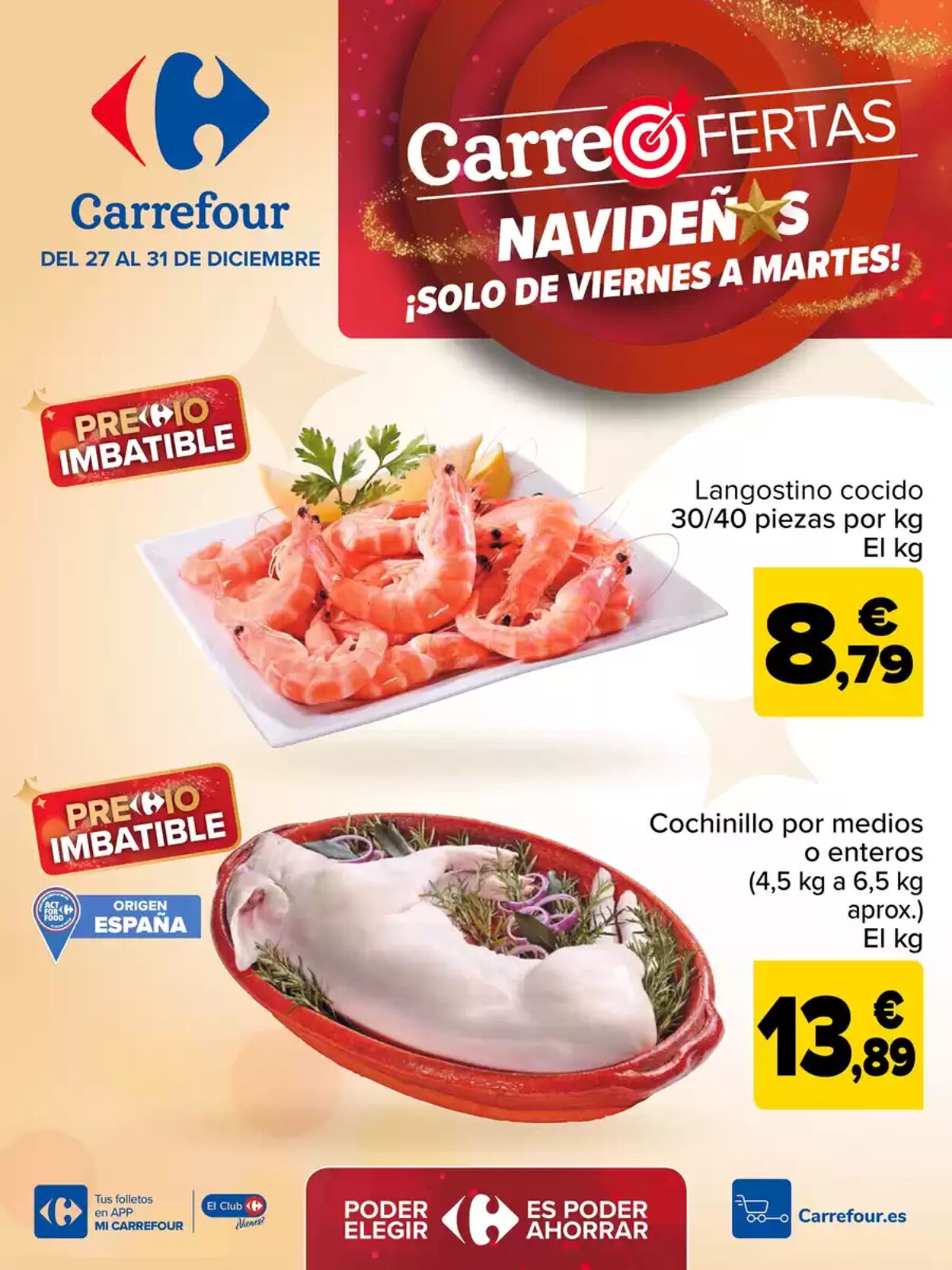 Folleto Carrefour 27.12.2024 - 31.12.2024