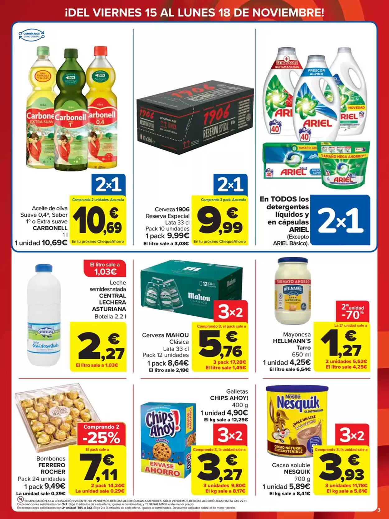 Folleto Carrefour 15.11.2024 - 18.11.2024