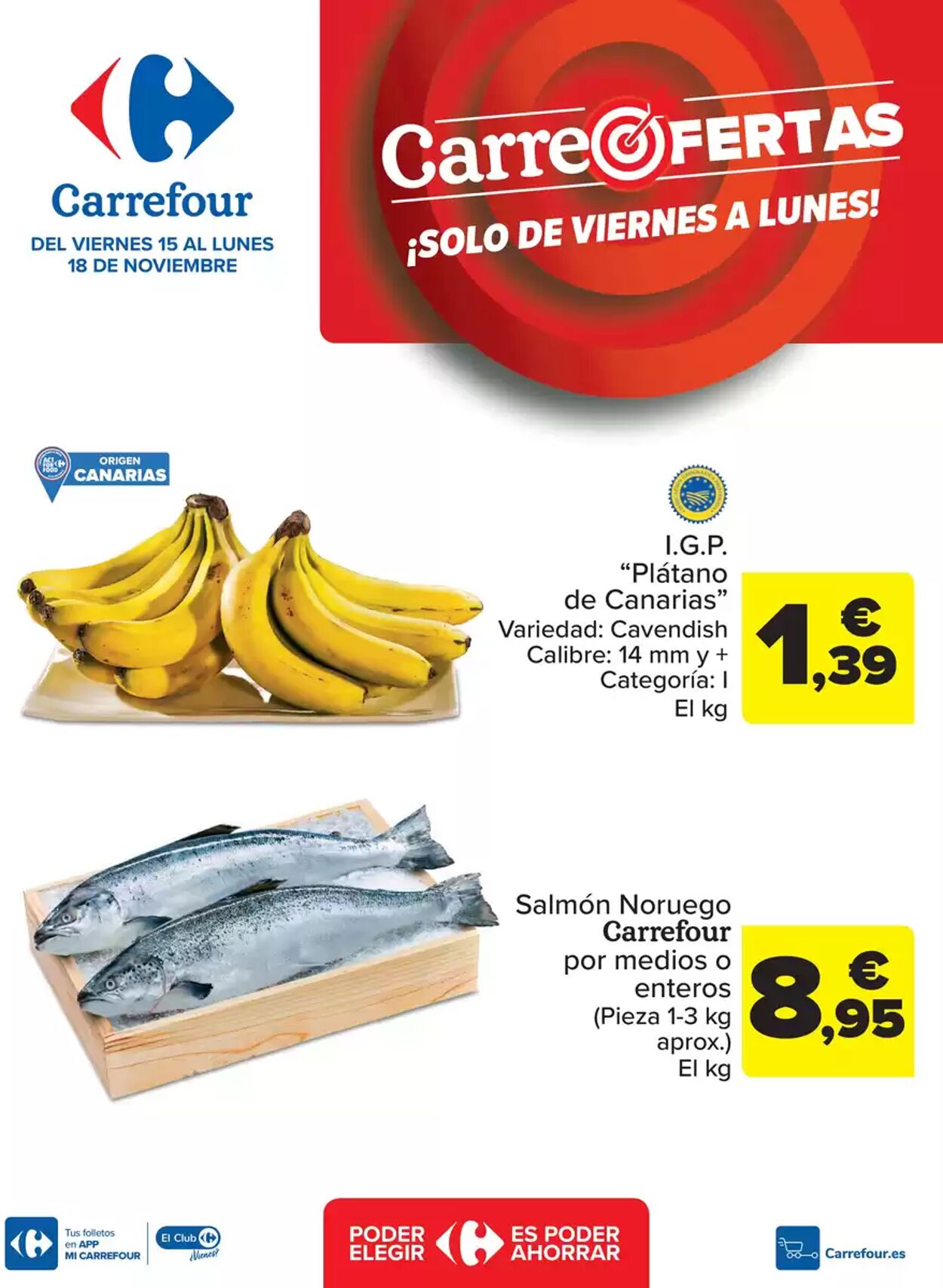 Folleto Carrefour 15.11.2024 - 18.11.2024