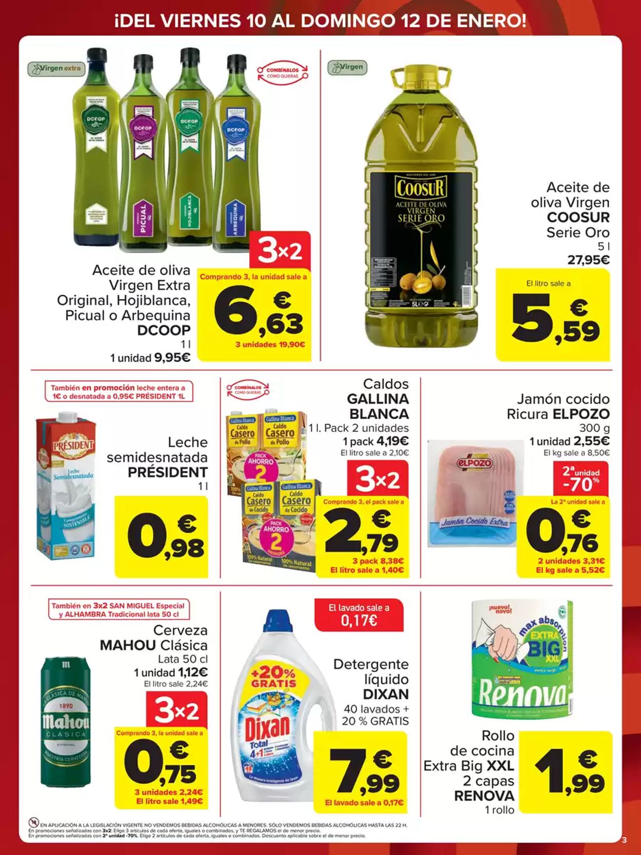 Folleto Carrefour 10.01.2025 - 12.01.2025