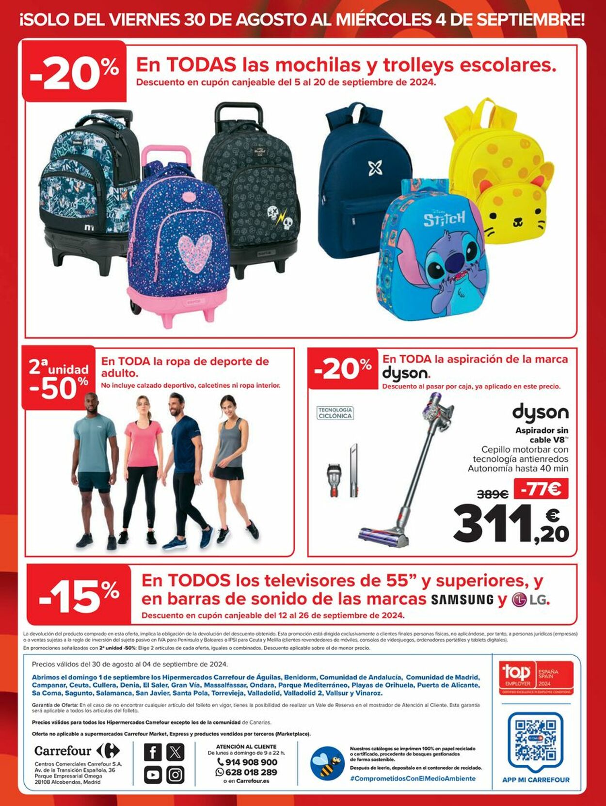 Folleto Carrefour 30.08.2024 - 04.09.2024