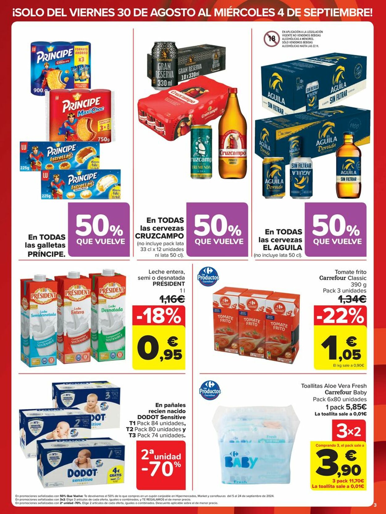 Folleto Carrefour 30.08.2024 - 04.09.2024