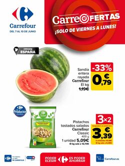 Folleto Carrefour 07.06.2024 - 10.06.2024