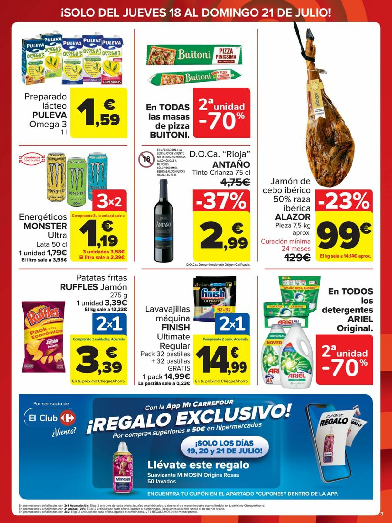 Folleto Carrefour 18.07.2024 - 21.07.2024