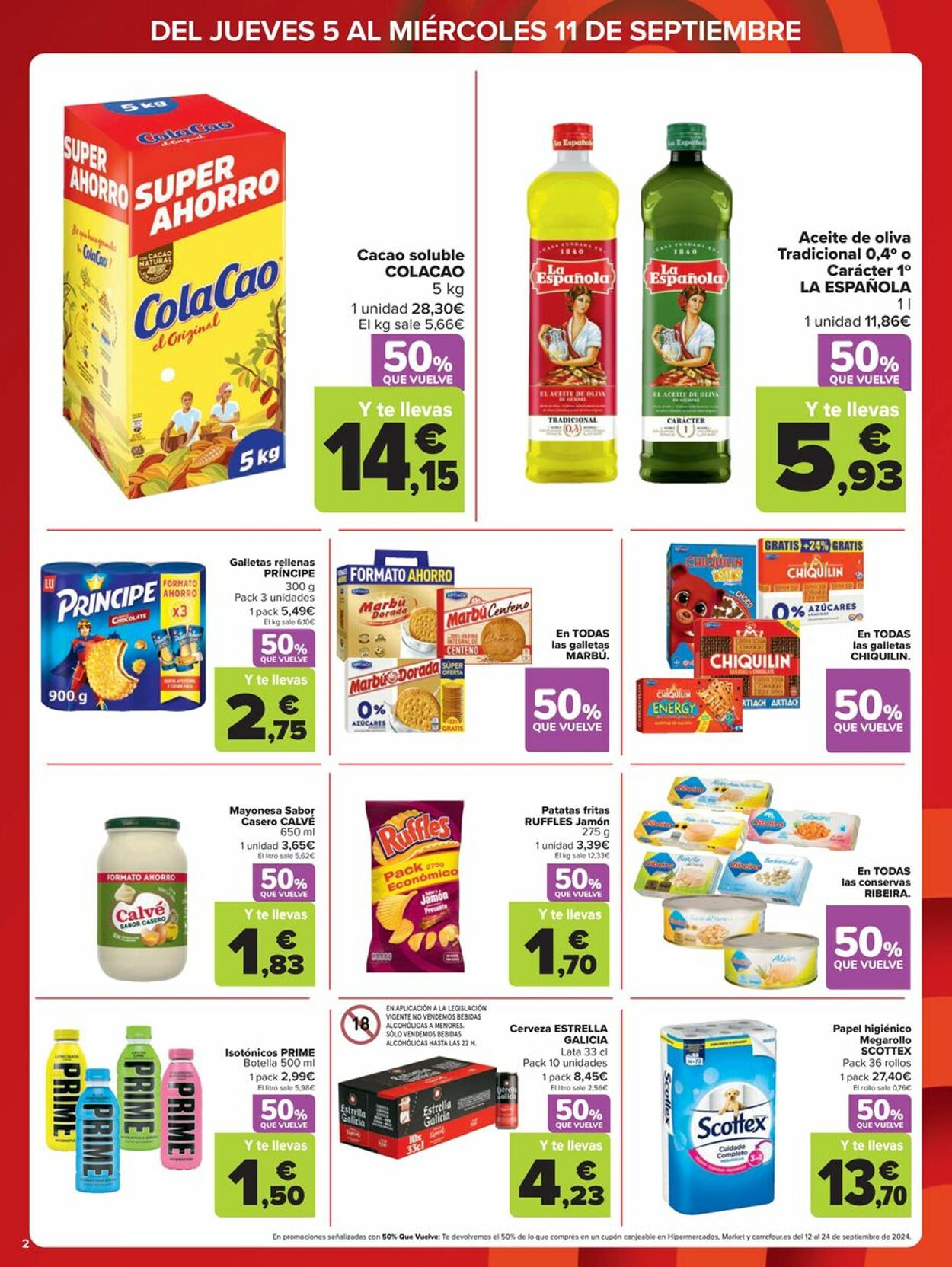 Folleto Carrefour 05.09.2024 - 11.09.2024