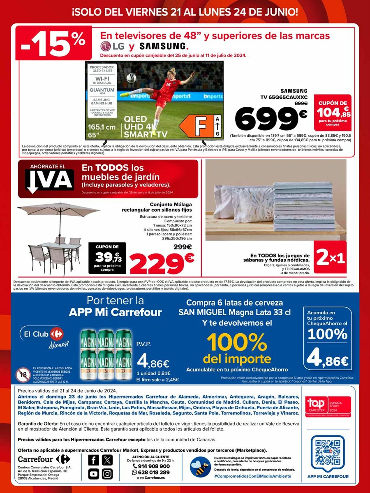 Folleto Carrefour 21.06.2024 - 24.06.2024