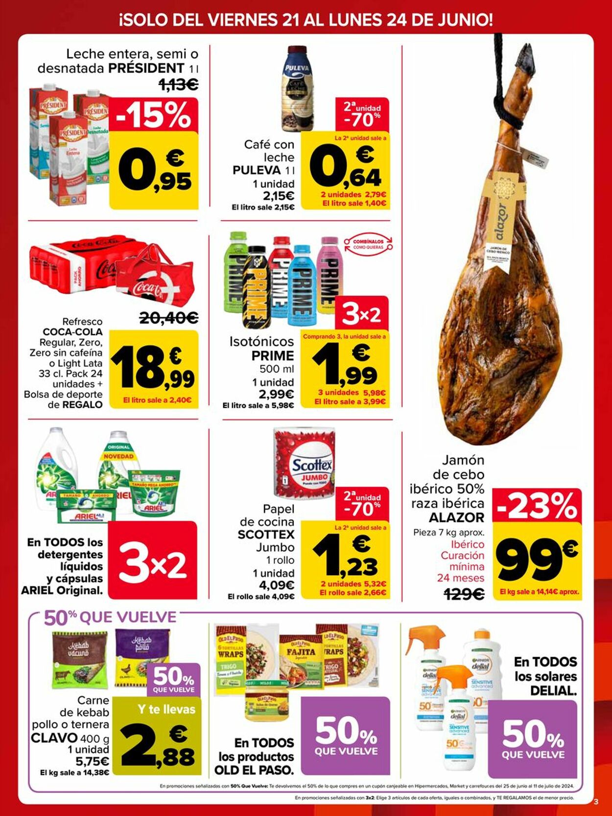 Folleto Carrefour 21.06.2024 - 24.06.2024