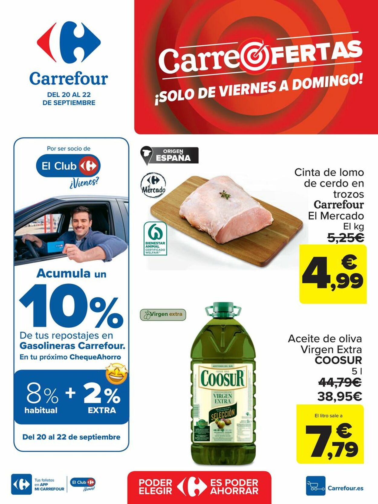 Folleto Carrefour 20.09.2024 - 22.09.2024