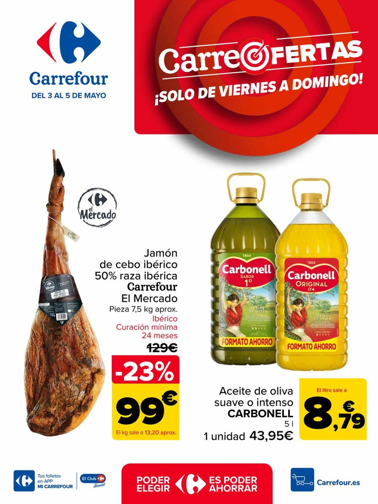 Folleto Carrefour 03.05.2024 - 05.05.2024