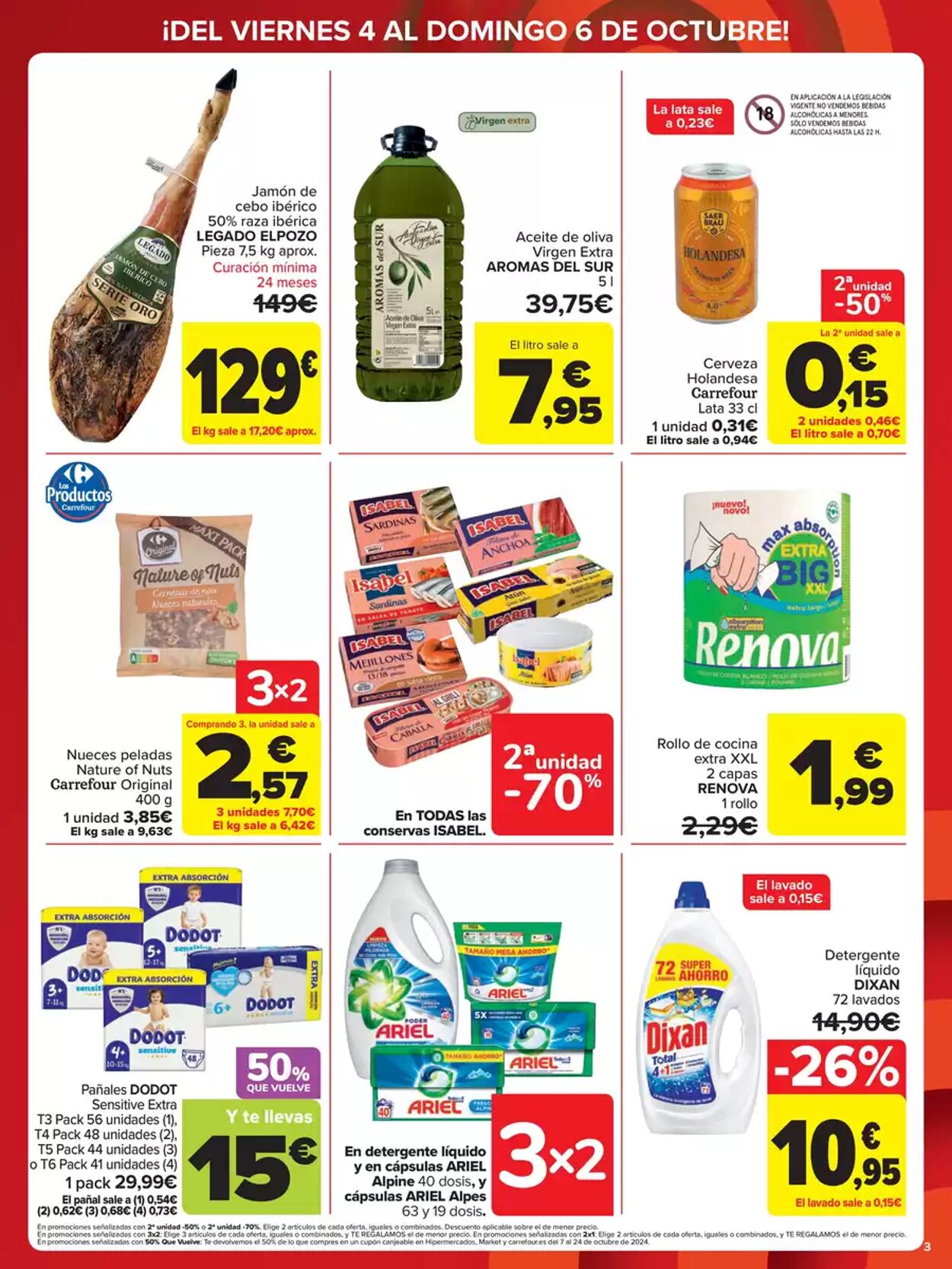 Folleto Carrefour 04.10.2024 - 06.10.2024