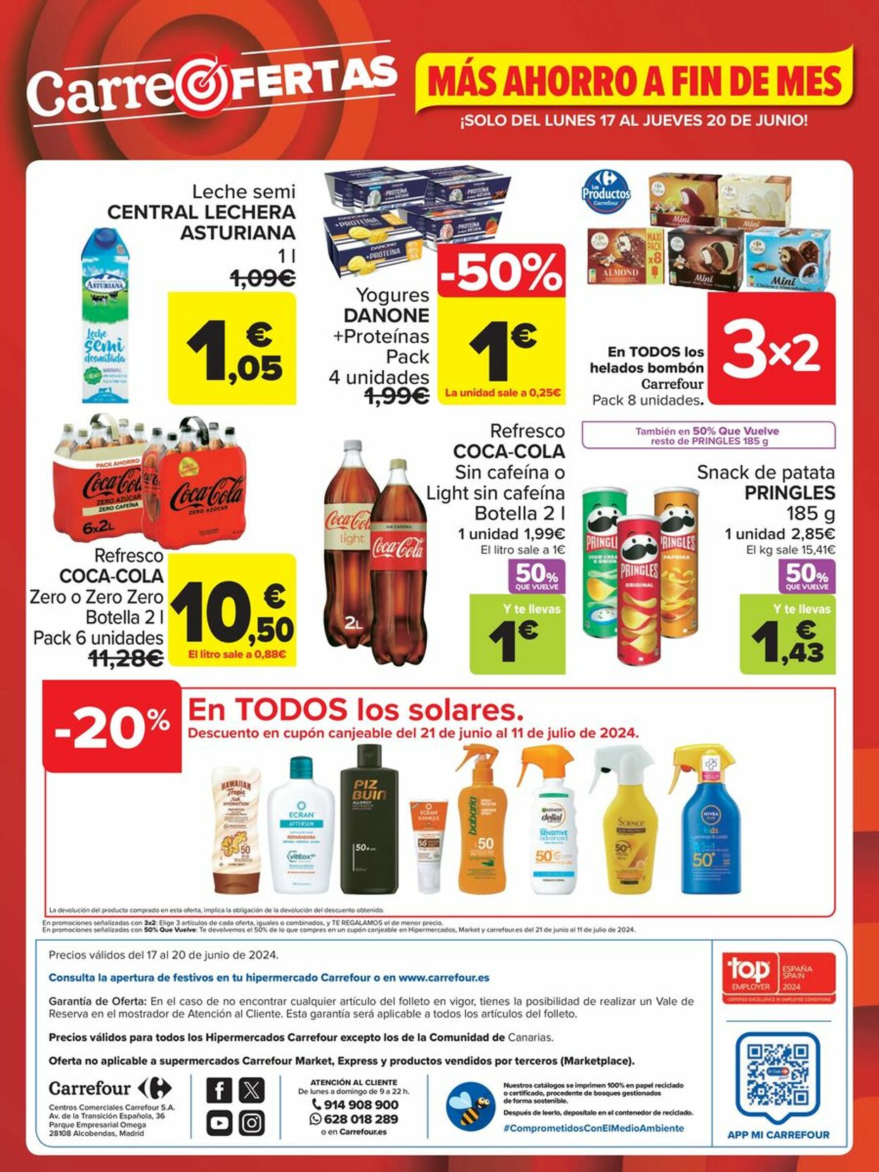 Folleto Carrefour 17.06.2024 - 20.06.2024