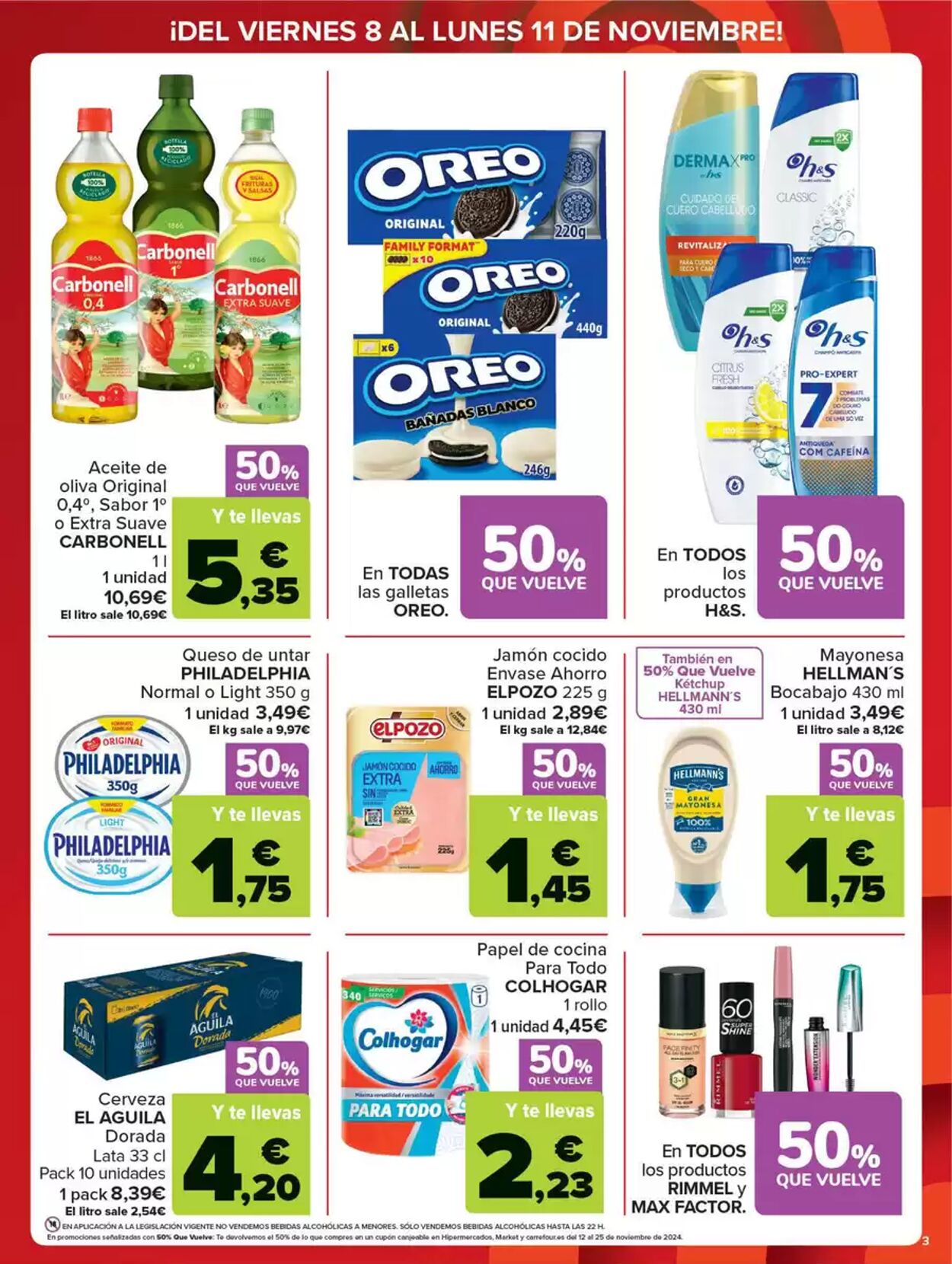 Folleto Carrefour 08.11.2024 - 11.11.2024