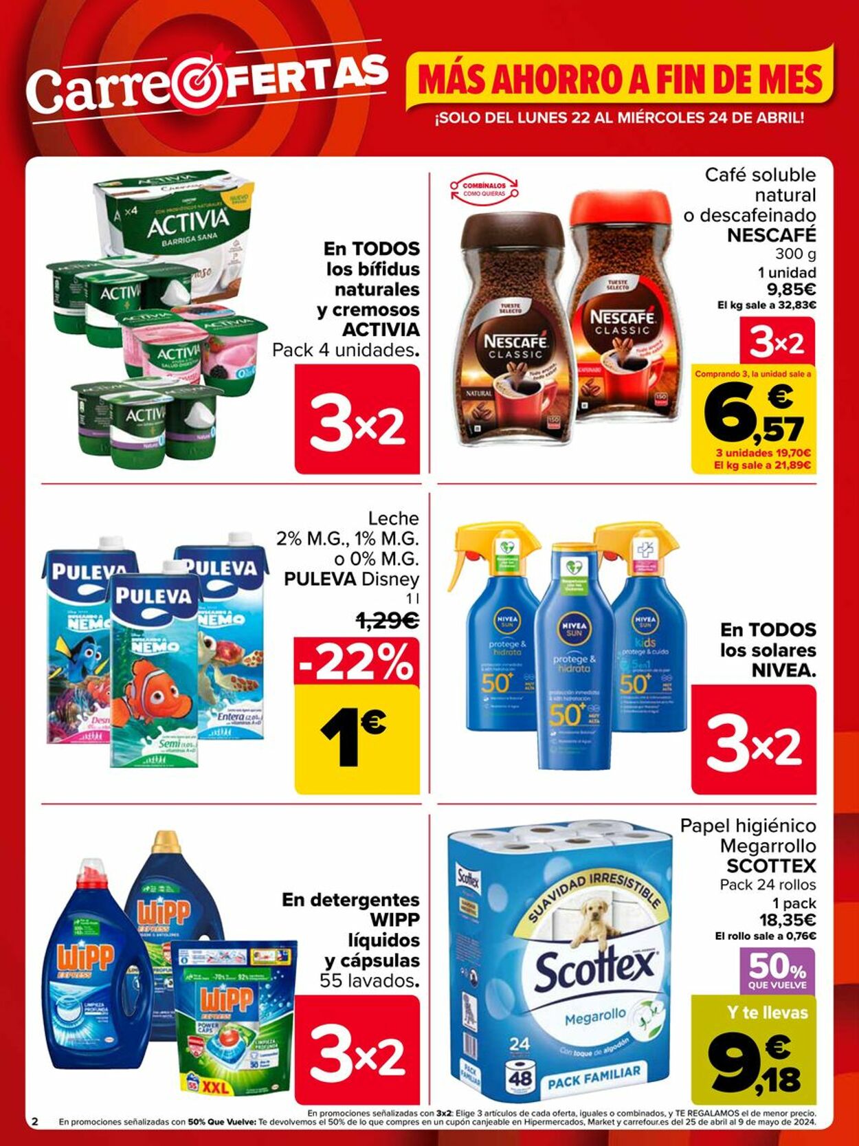 Folleto Carrefour 22.04.2024 - 24.04.2024