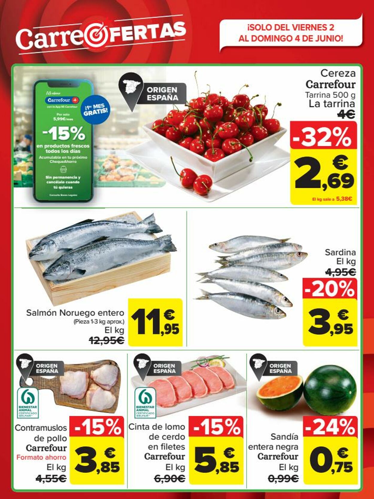 Folleto Carrefour 02.06.2023 - 04.06.2023