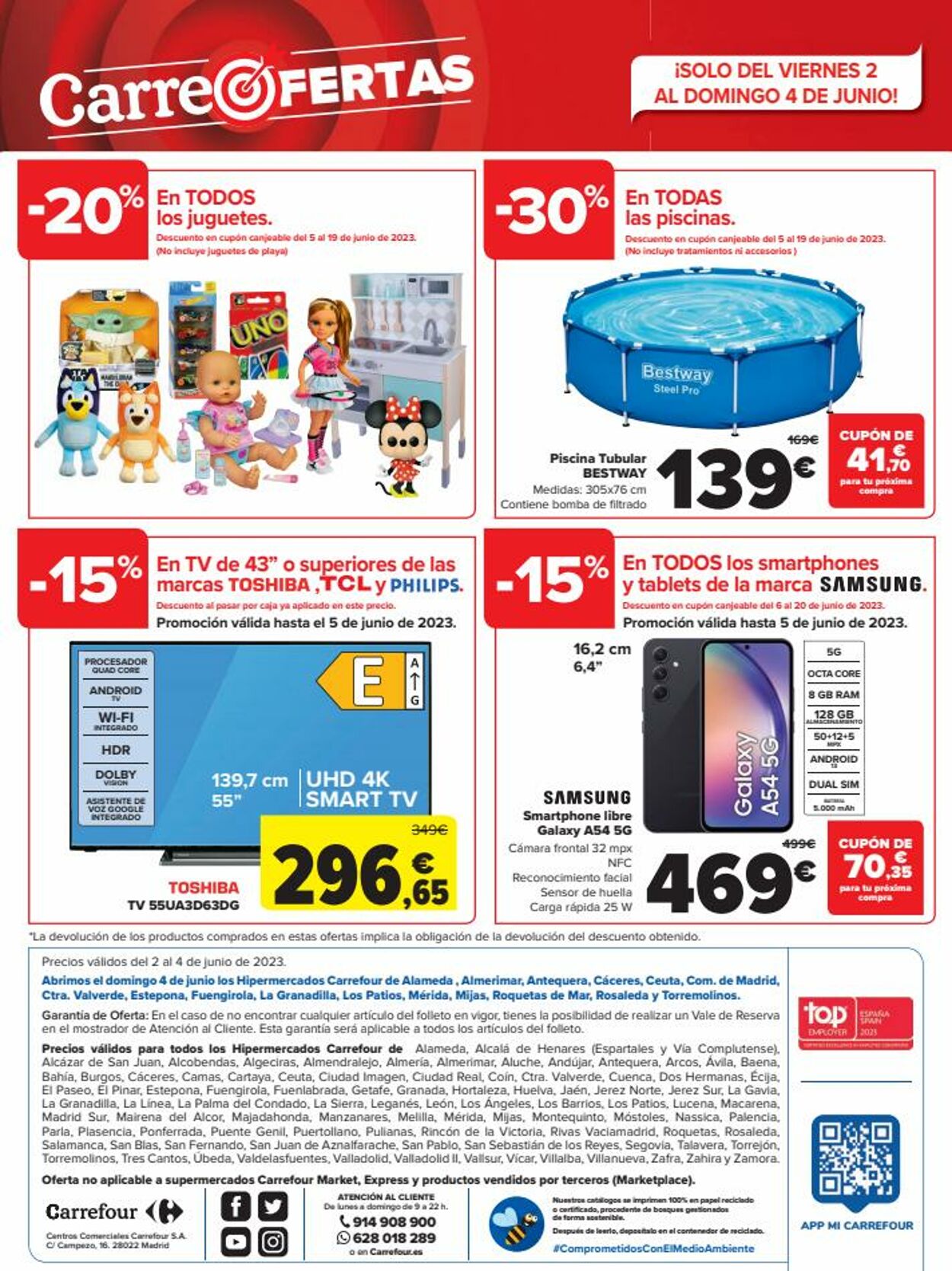 Folleto Carrefour 02.06.2023 - 04.06.2023