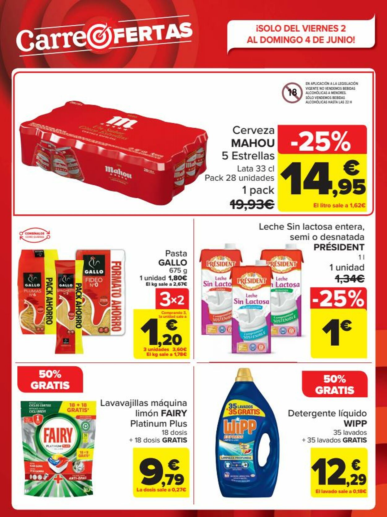 Folleto Carrefour 02.06.2023 - 04.06.2023