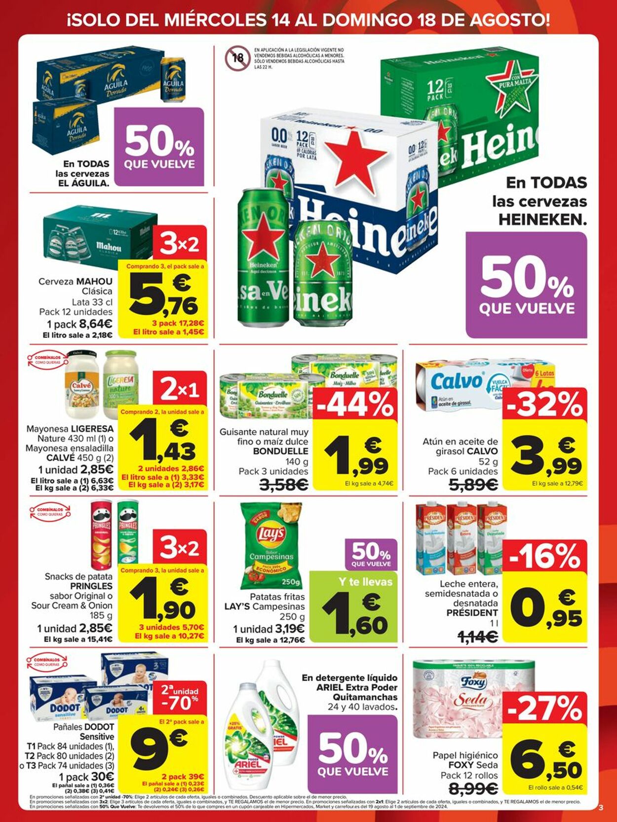 Folleto Carrefour 14.08.2024 - 18.08.2024