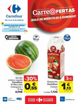 Folleto Carrefour 14.08.2024 - 18.08.2024