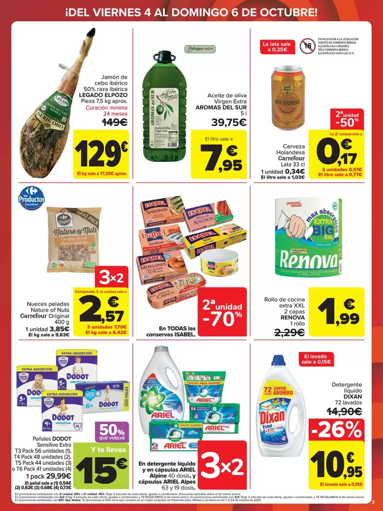 Folleto Carrefour 04.10.2024 - 06.10.2024