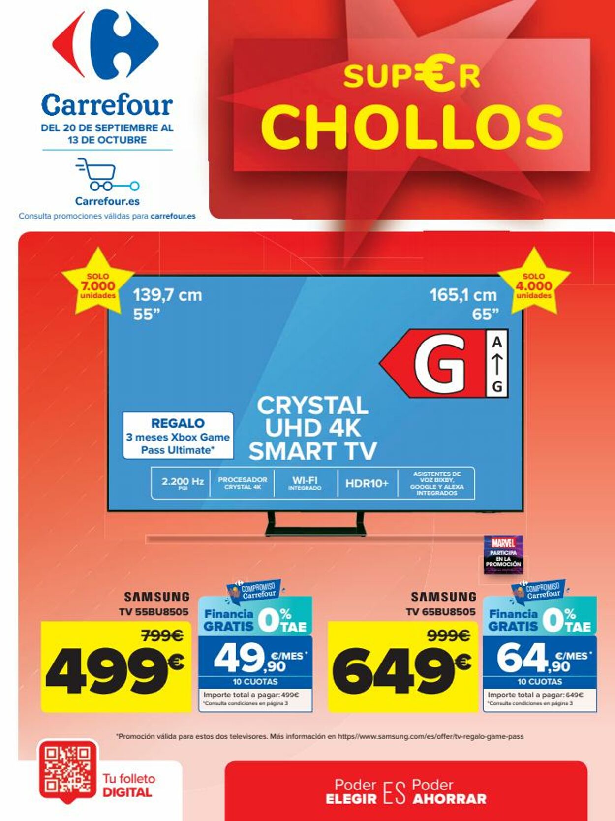 Folleto Carrefour 20.09.2022 - 13.10.2022