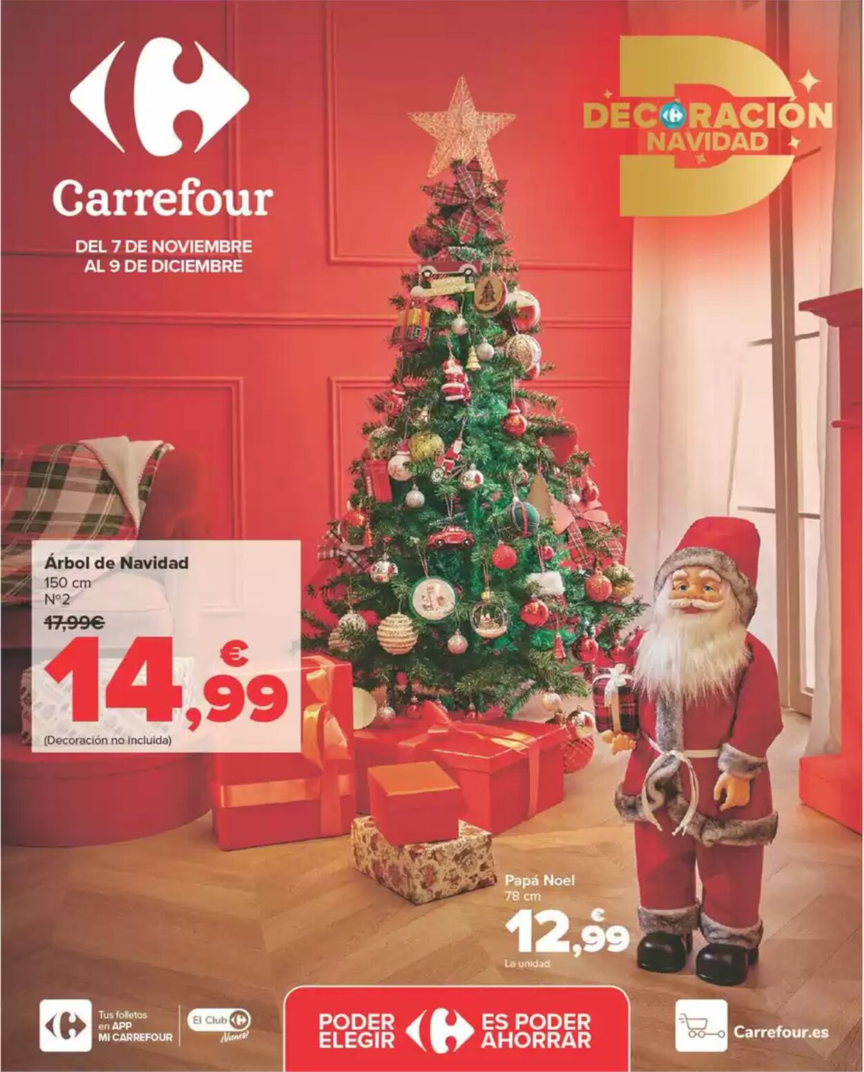 Folleto Carrefour - DECORACIÓN NAVIDAD 7 nov., 2024 - 9 dic., 2024