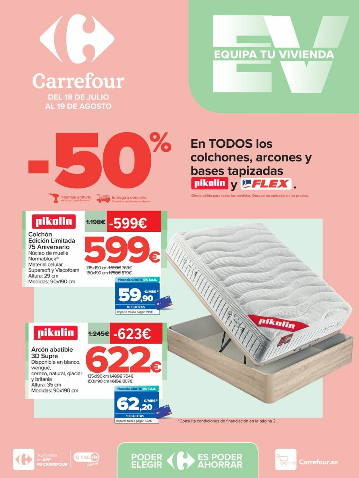 Folleto Carrefour 18.07.2024 - 19.08.2024