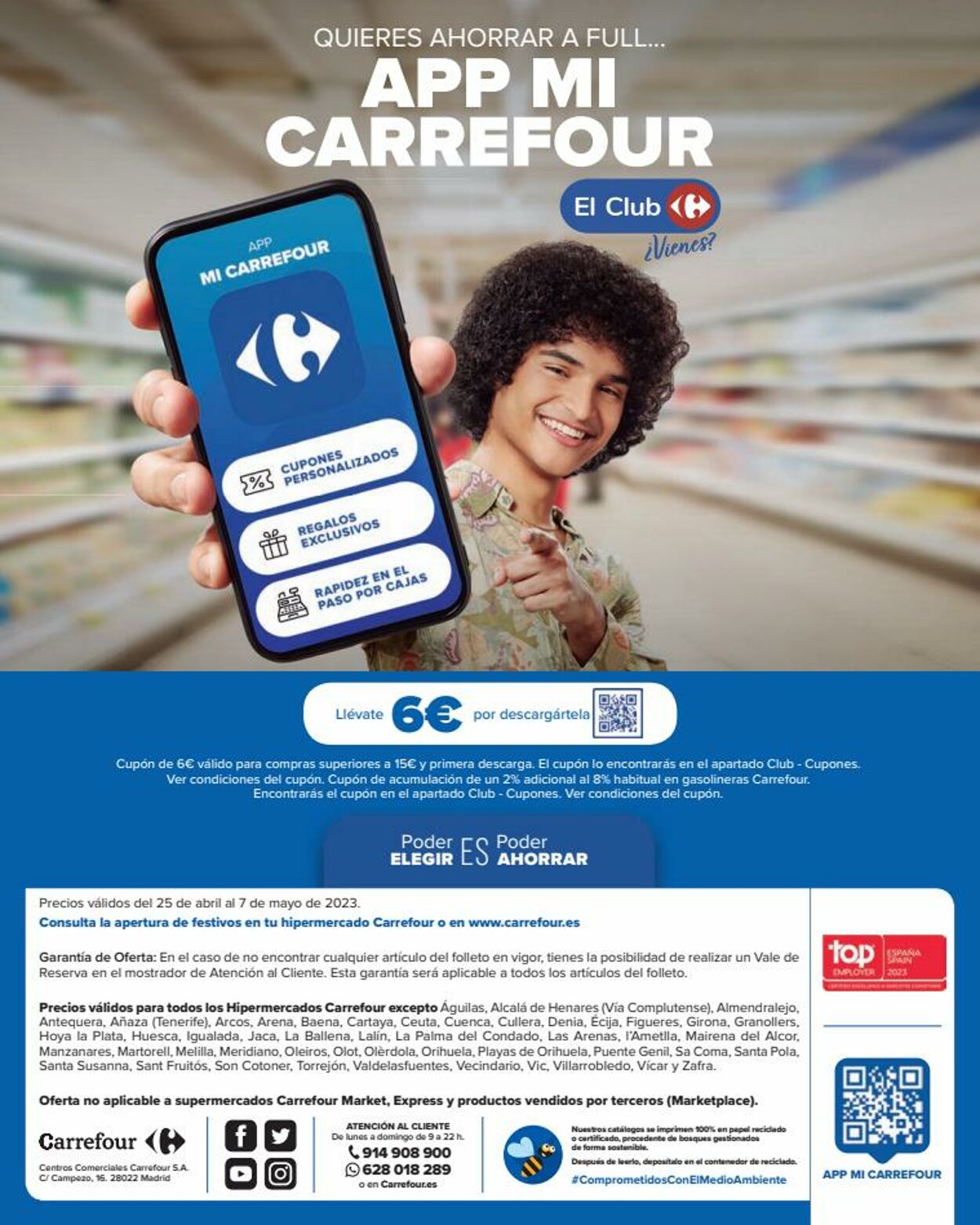 Folleto Carrefour 25.04.2023 - 07.05.2023