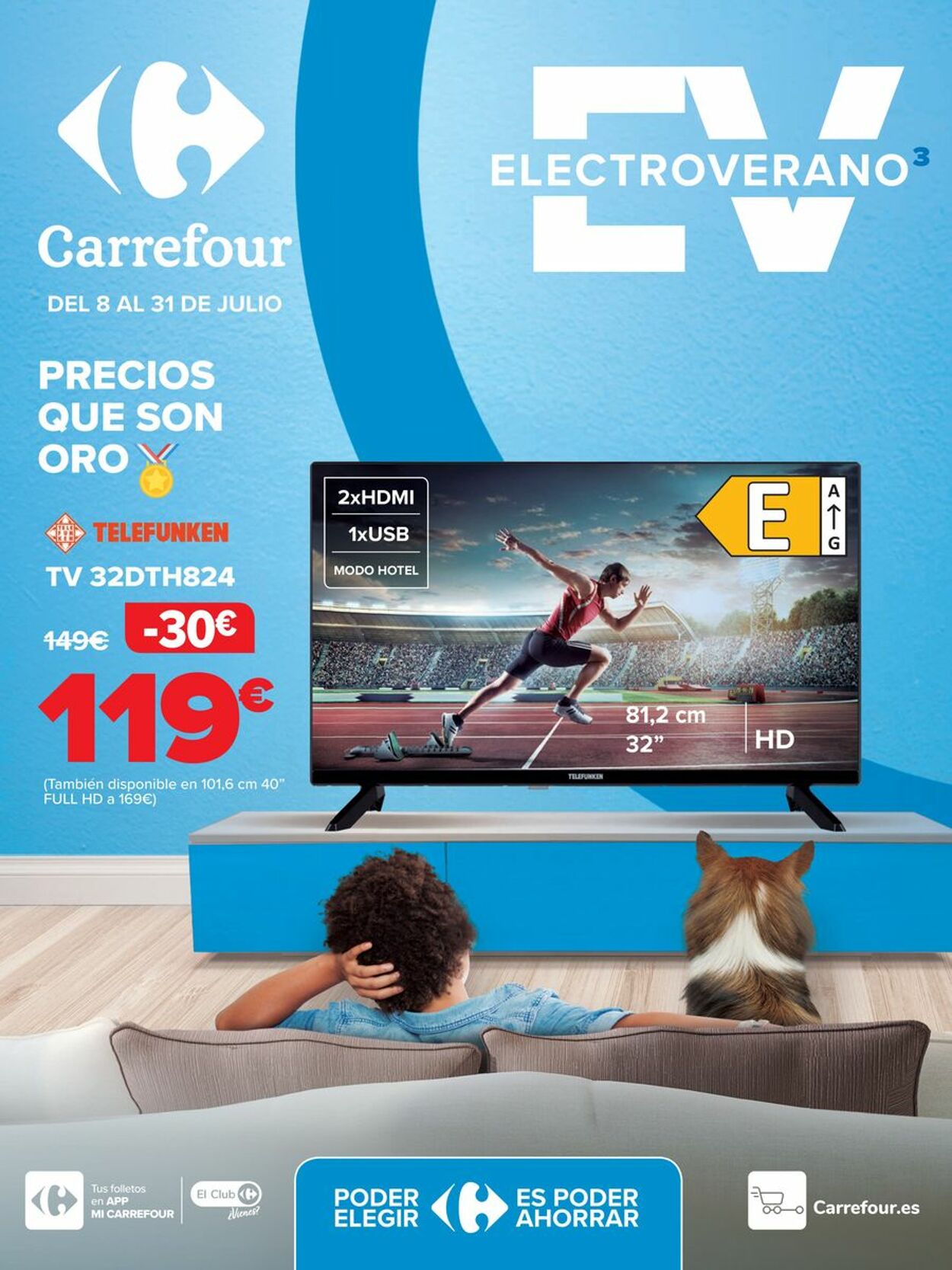 Folleto Carrefour 08.07.2024 - 31.07.2024