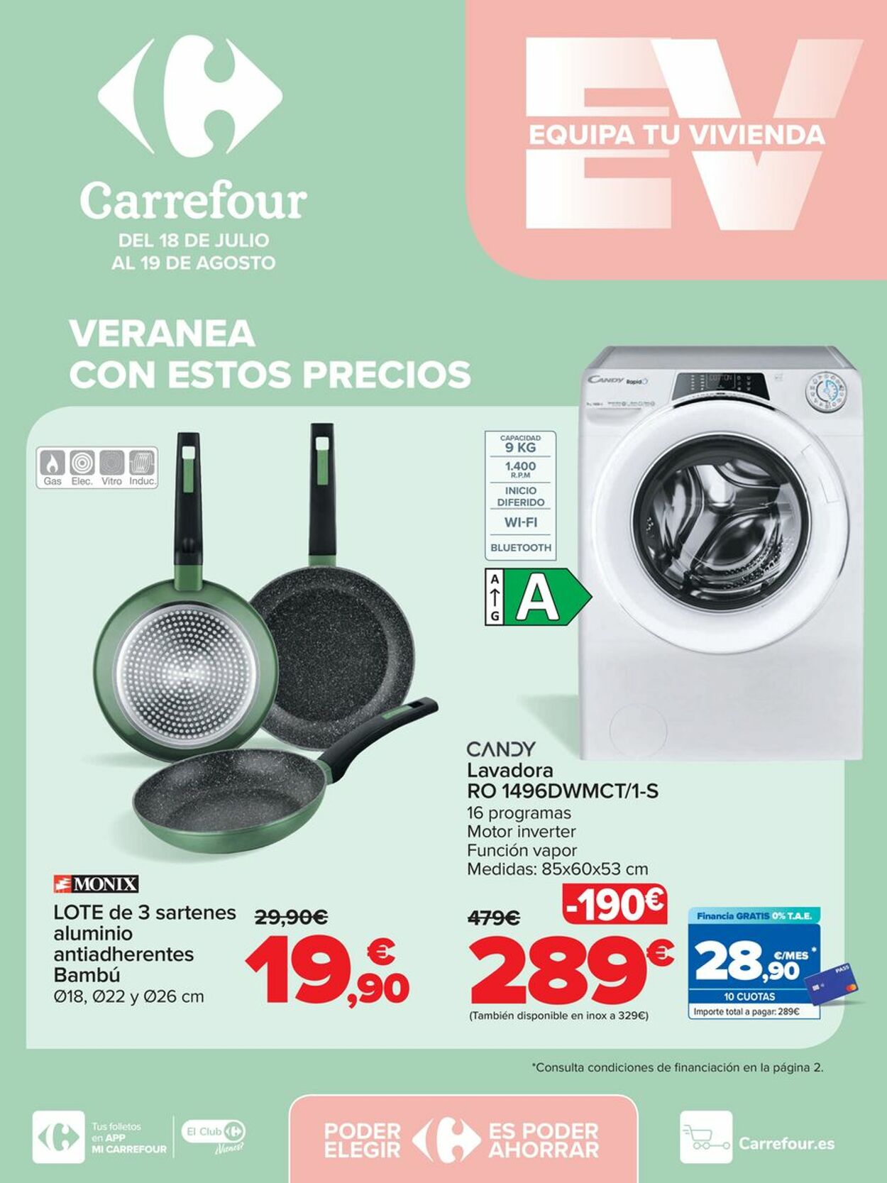 Folleto Carrefour 18.07.2024 - 19.08.2024